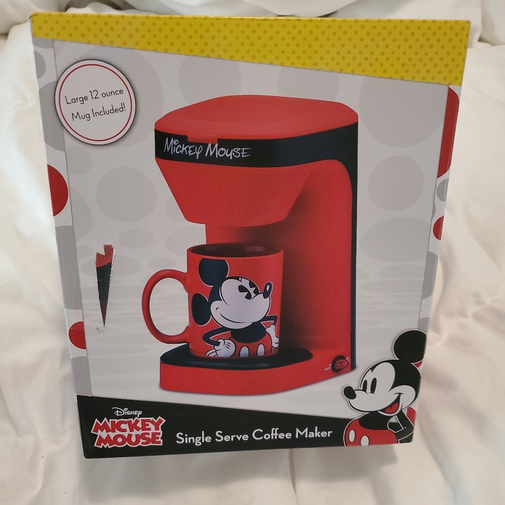 Mickey Mouse Coffee Maker & Mug Warmer